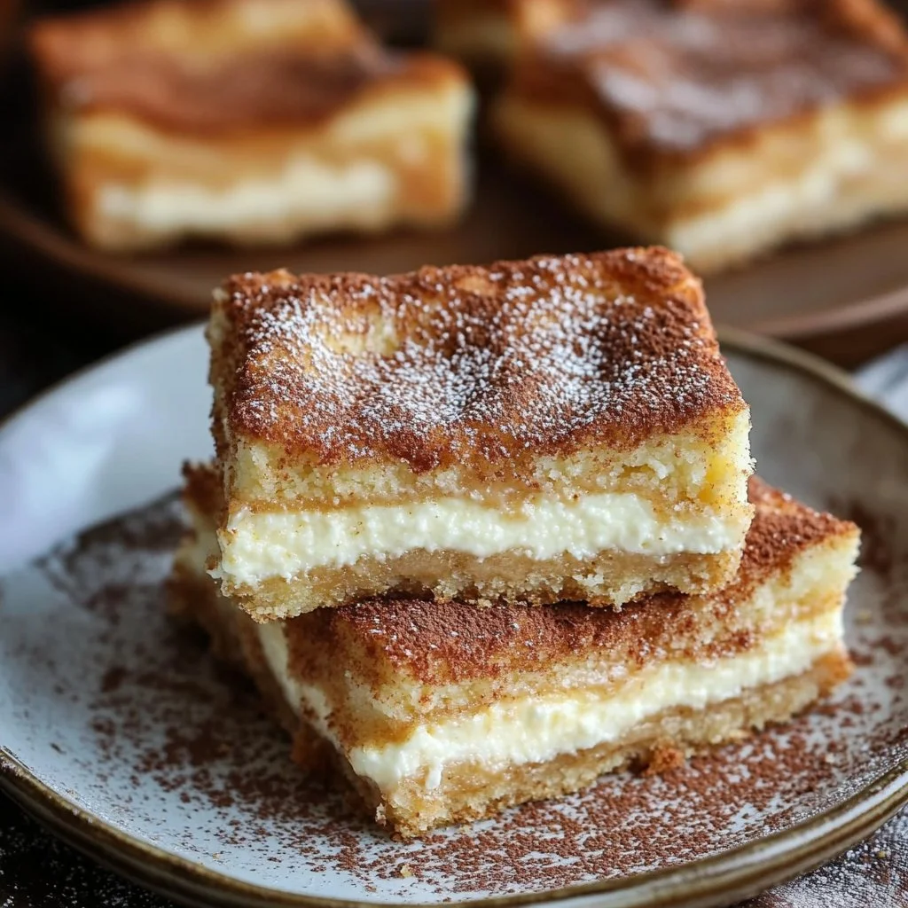 Churro Cheesecake Bars