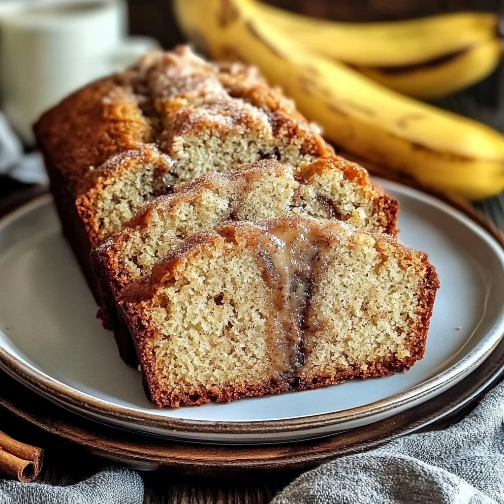 Cinnamon Swirl Banana Bread
