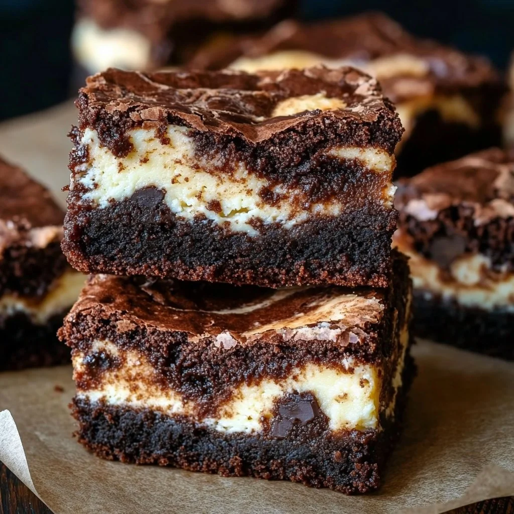 Cheesecake Brownies