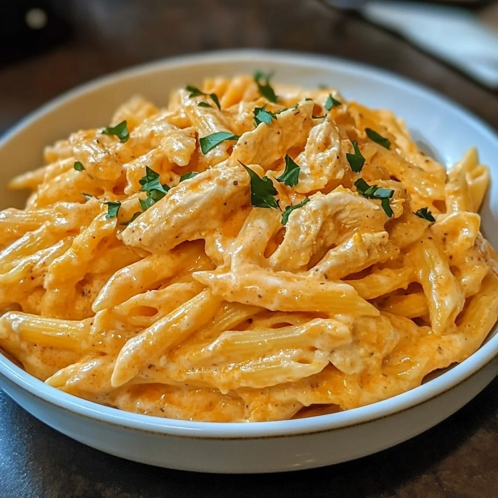 Buffalo Chicken Alfredo Pasta