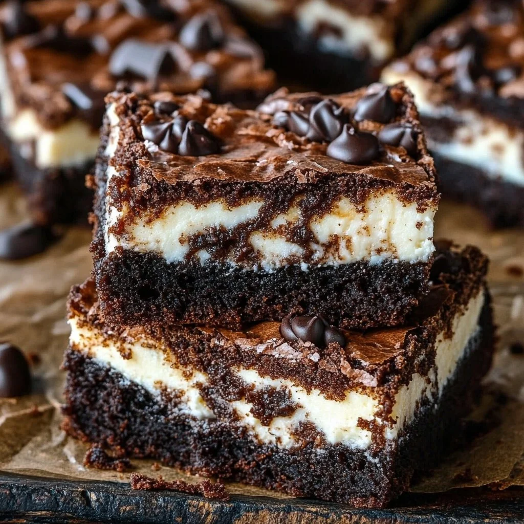 Cheesecake Brownies