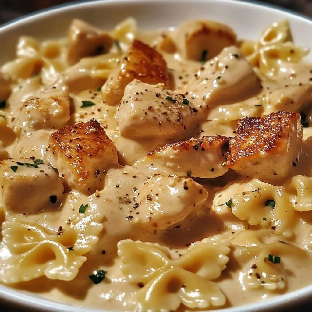 Creamy Marry Me Chicken Bowtie Pasta