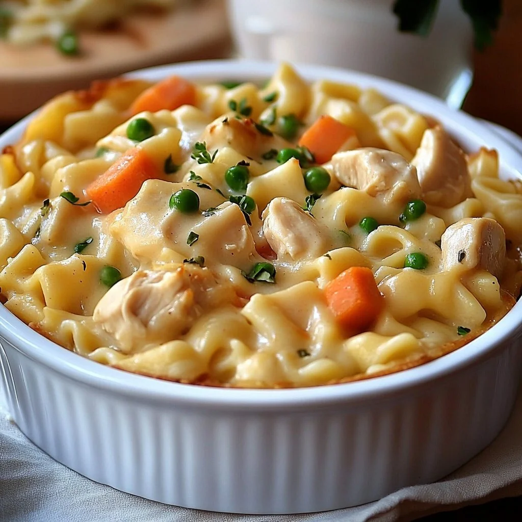 Classic Chicken Pot Pie Pasta