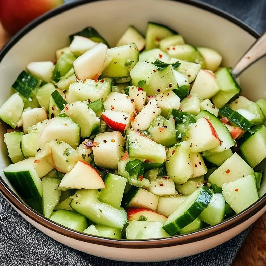 Cucumber Apple Salad