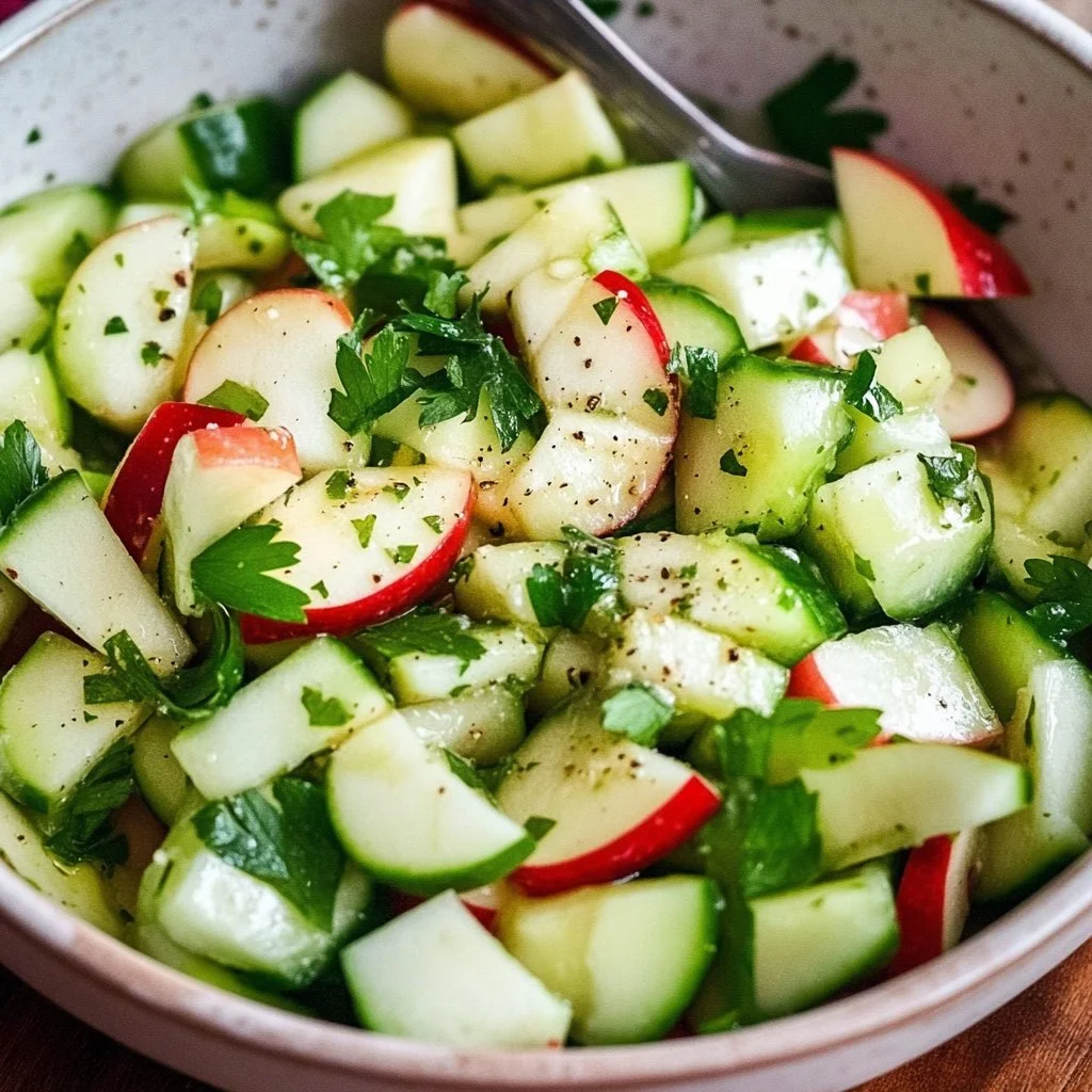 Cucumber Apple Salad