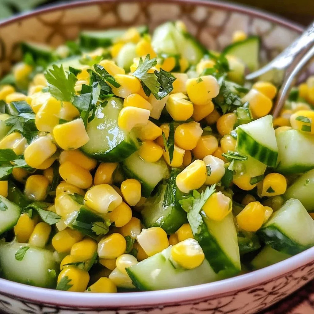 Cucumber Corn Salad