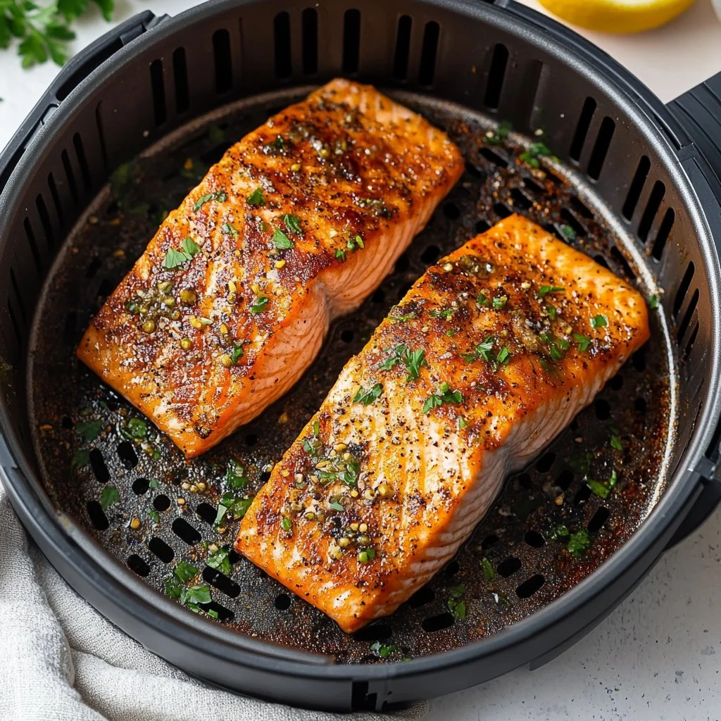 Easy Air Fryer Salmon