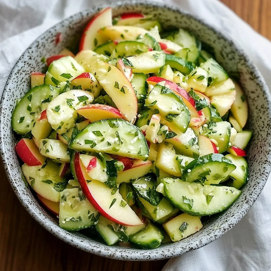 Crunchy Cucumber Apple Salad