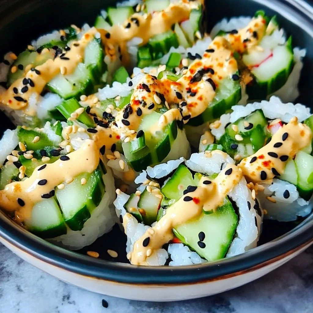 California Roll Cucumber Salad