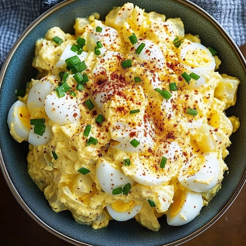 Creamy Deviled Egg Potato Salad