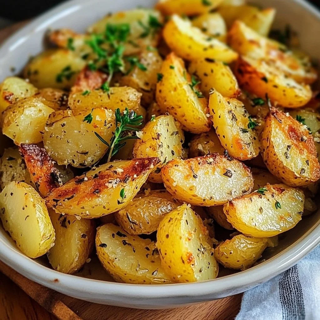 Greek Lemon Potatoes