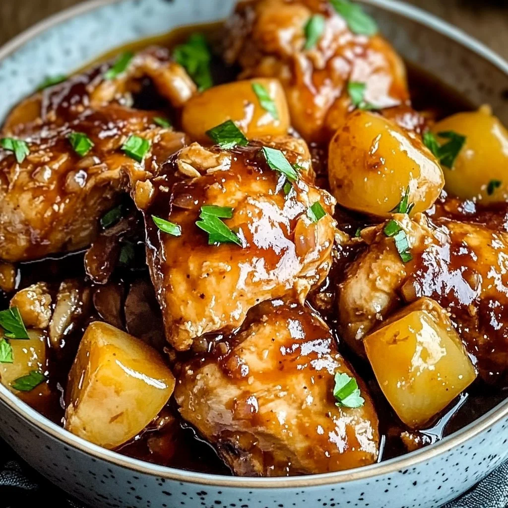 Sweet Hawaiian Crockpot Chicken