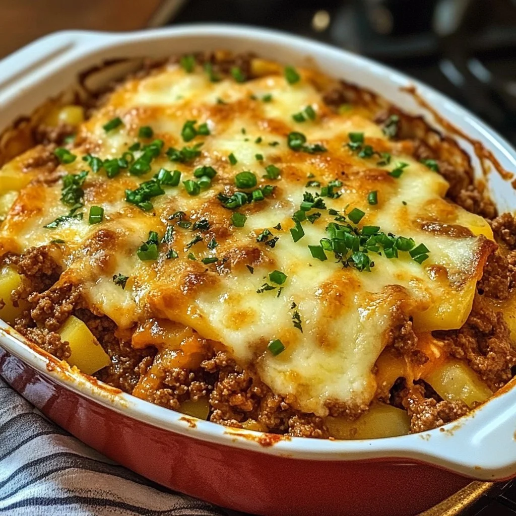 Hobo Casserole Ground Beef