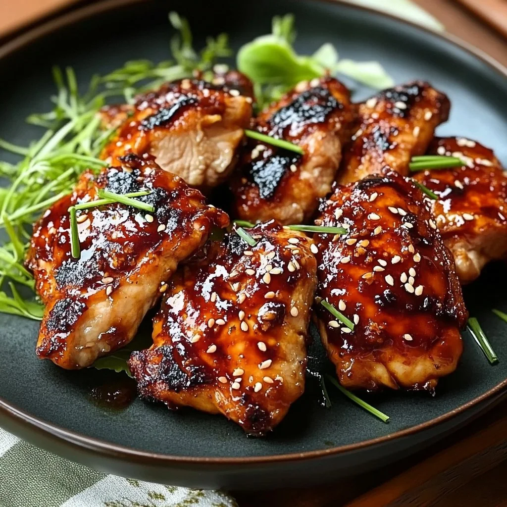 Juicy Japanese BBQ Chicken Thighs