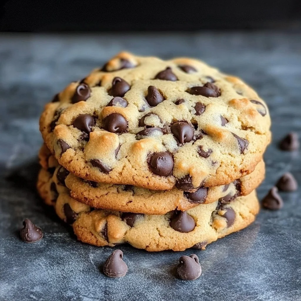 Oversized Chocolate Chip Cookies
