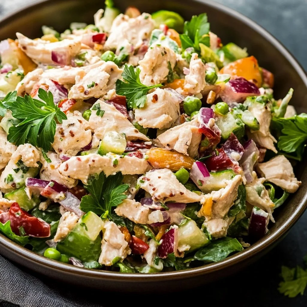High Protein Chicken Salad