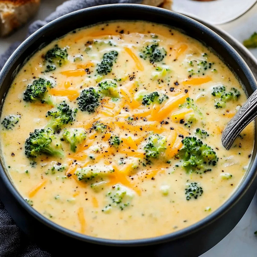 30 Minute Broccoli Cheddar Soup