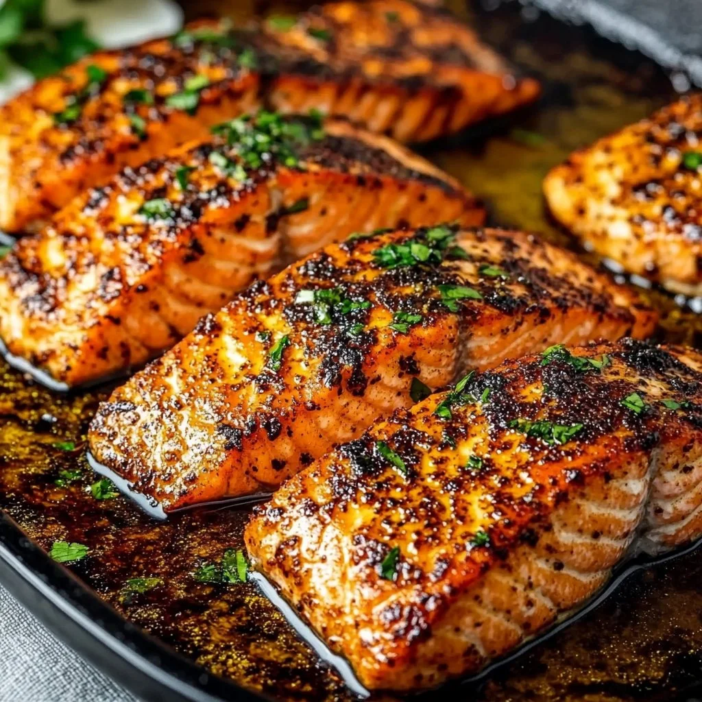 Cajun Honey Butter Salmon