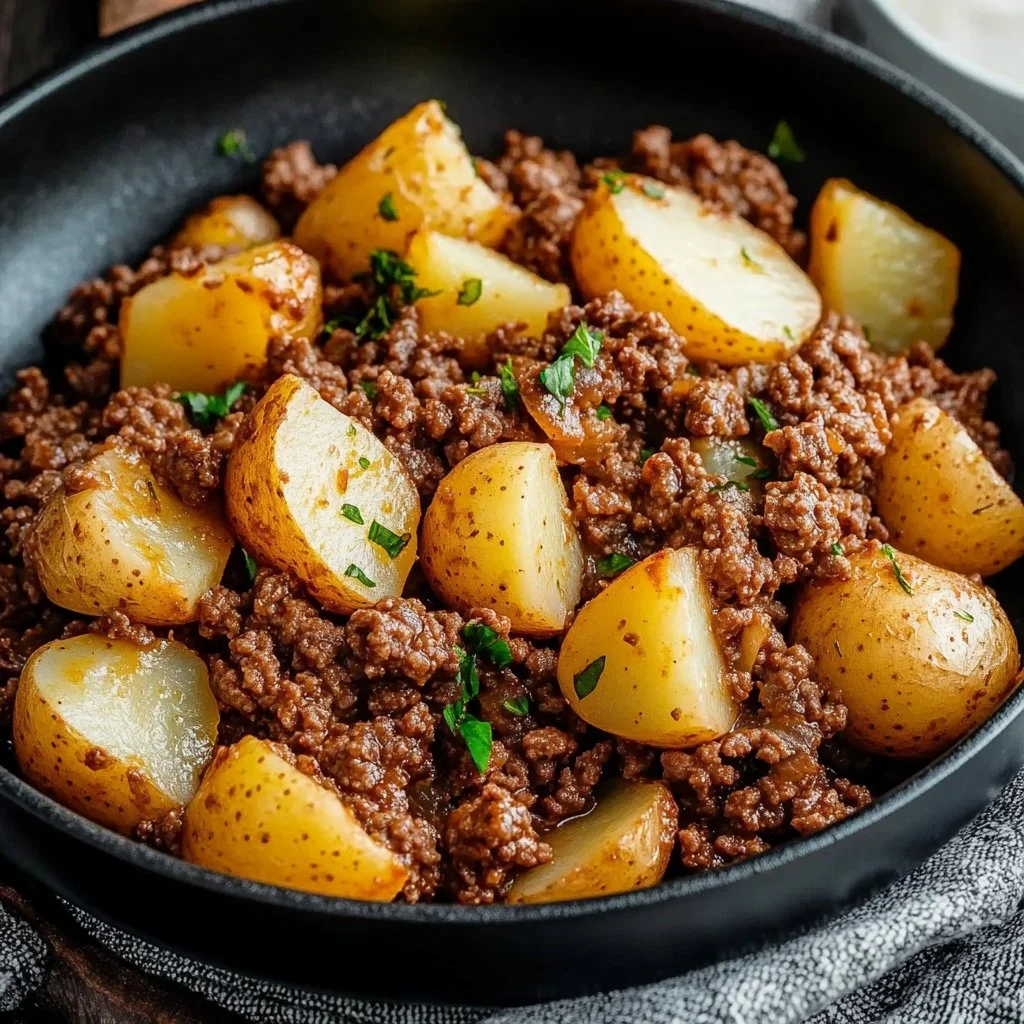Ground Beef and Potatoes