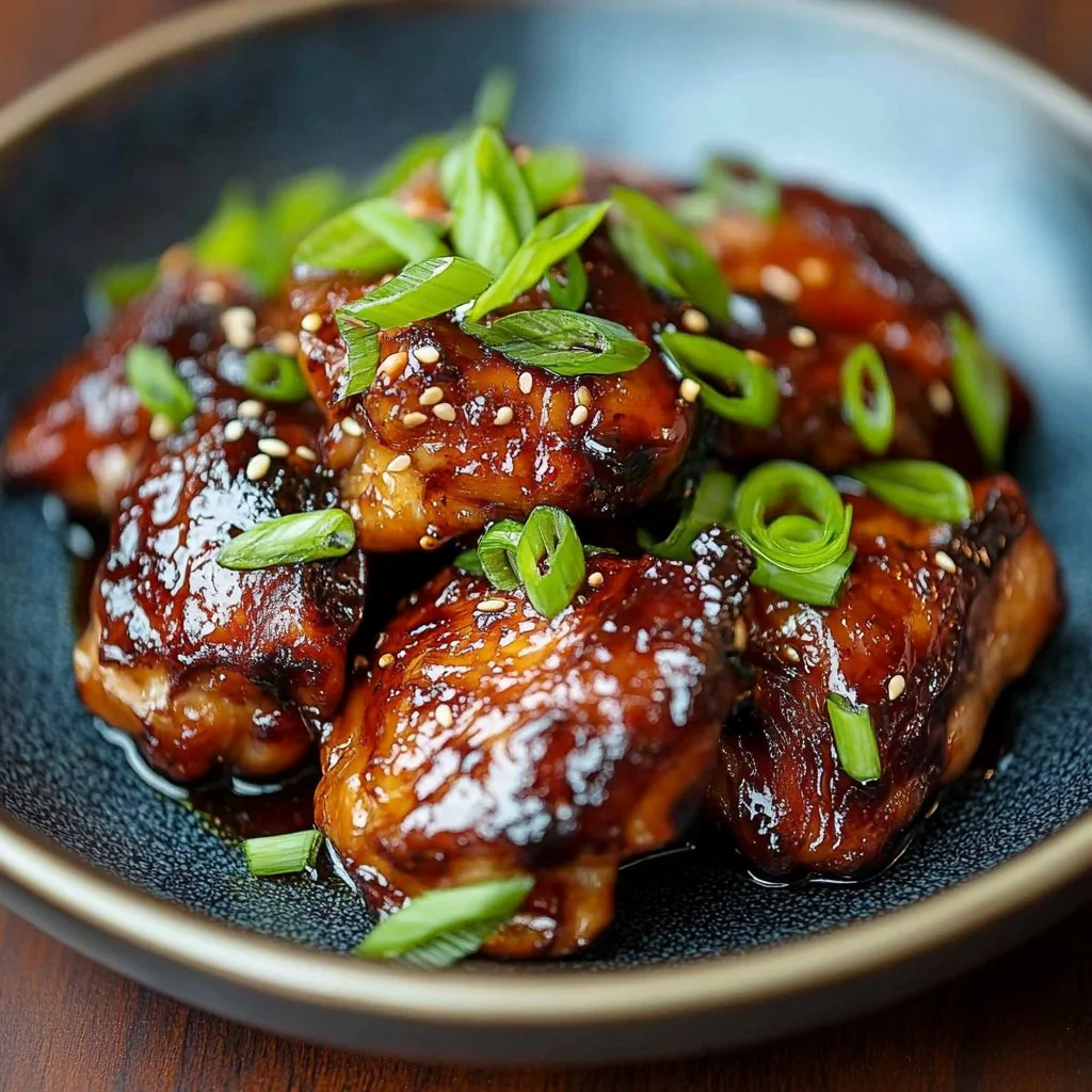 Mongolian Chicken Thighs