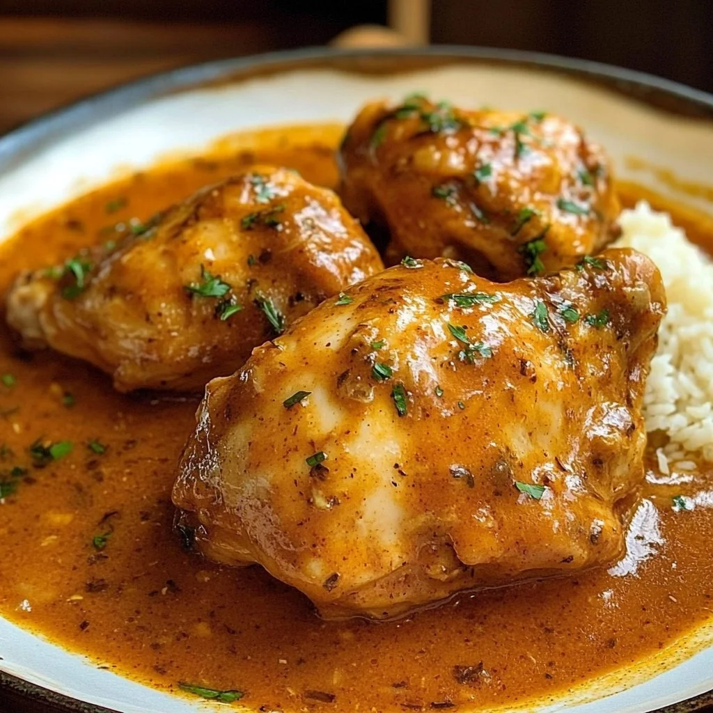 Delicious Southern Smothered Chicken