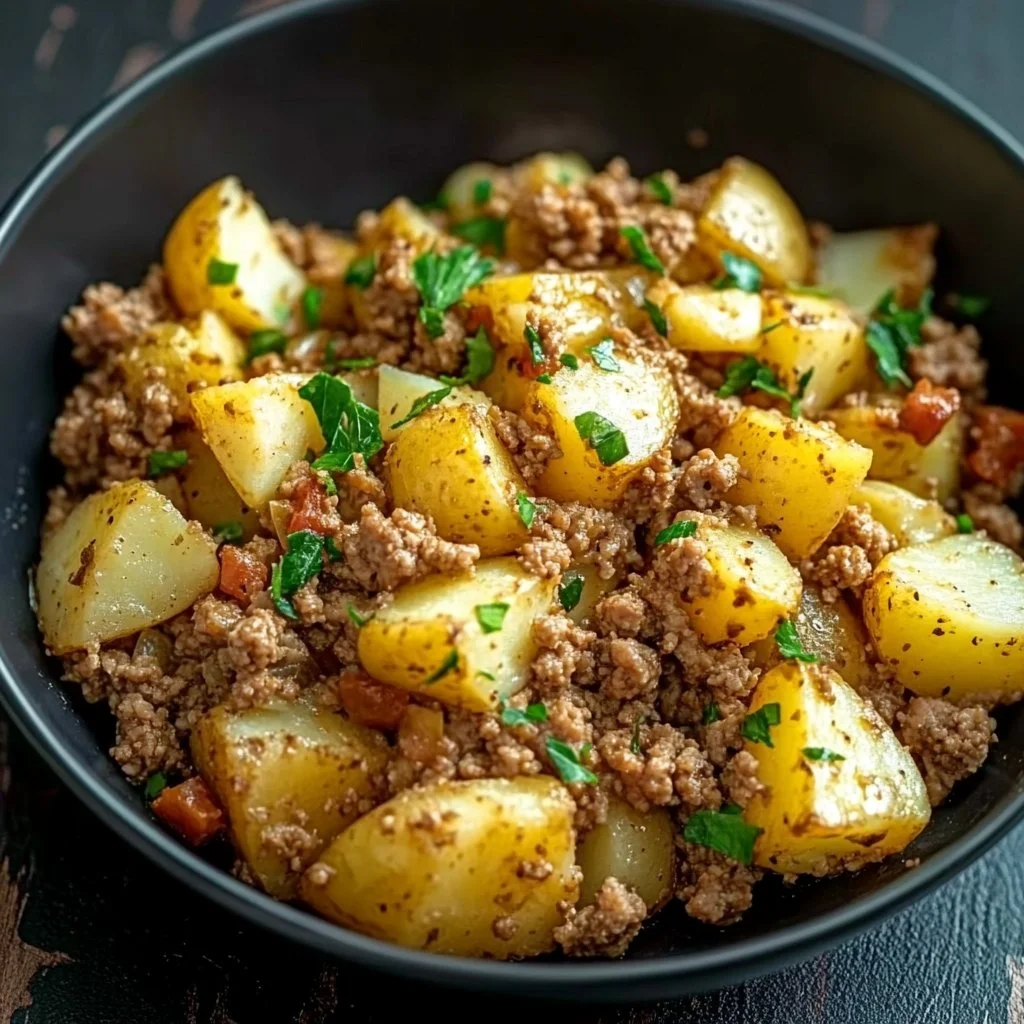 Ground Turkey with Potatoes
