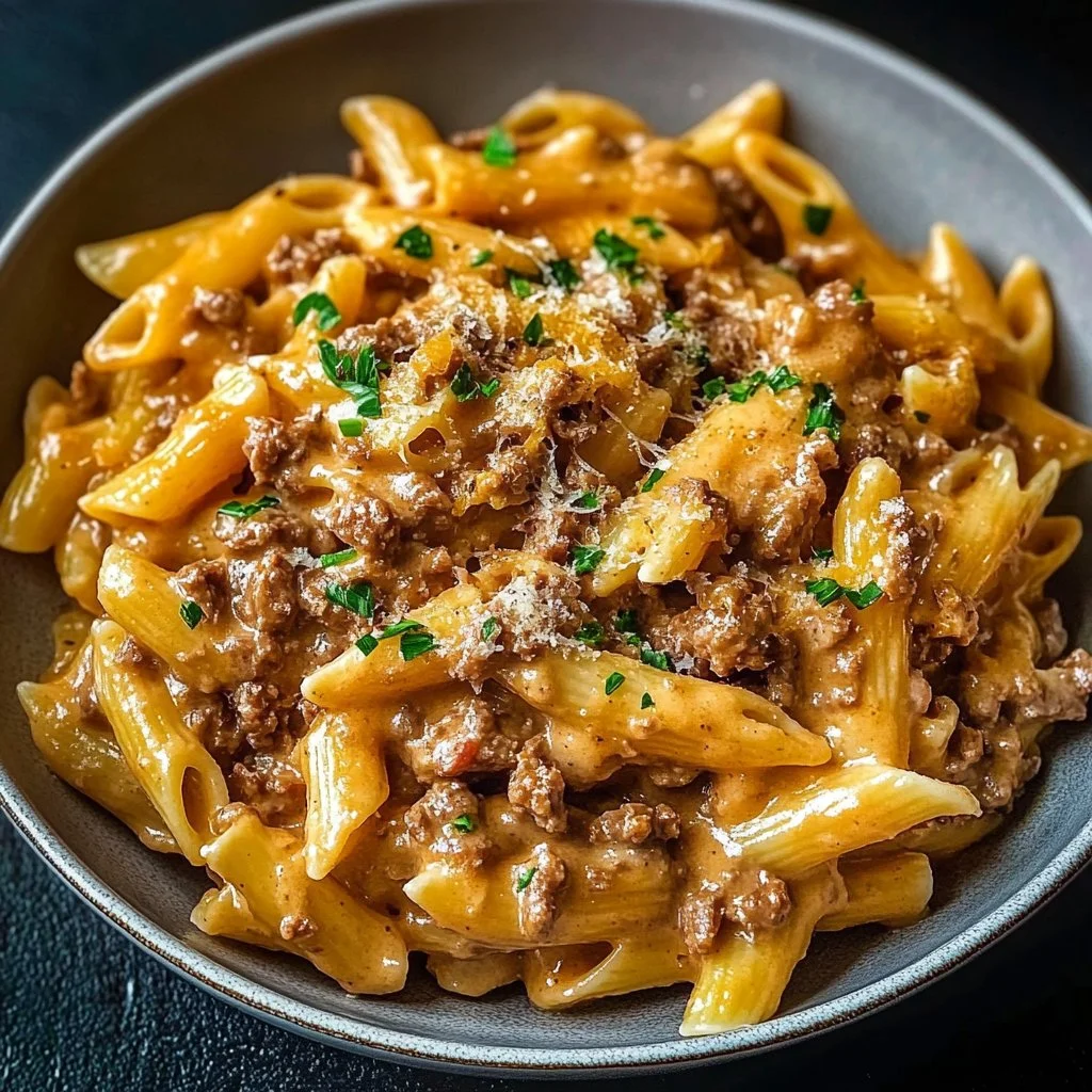 Creamy Beef Pasta