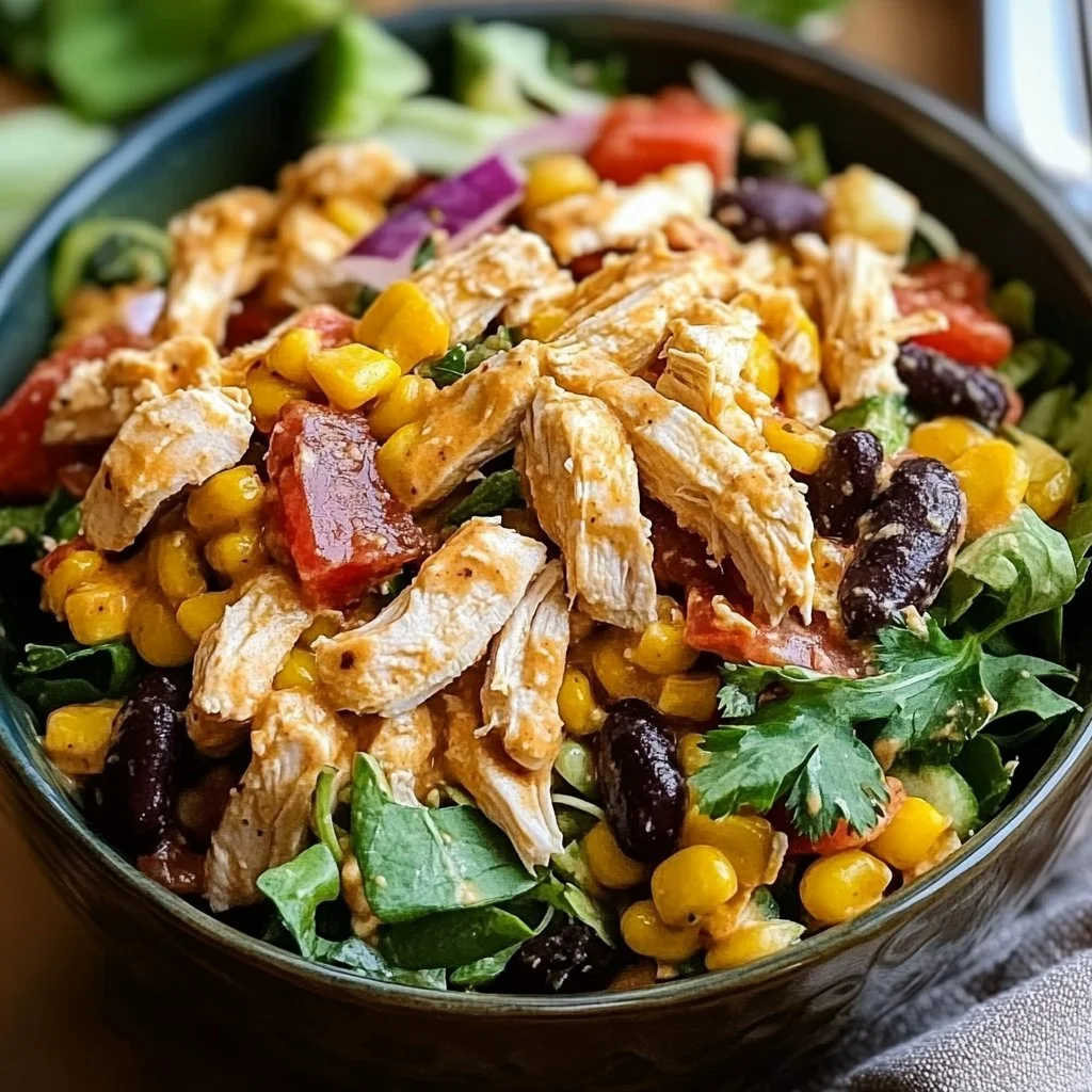 Zesty Southwest Chicken Salad Bowl