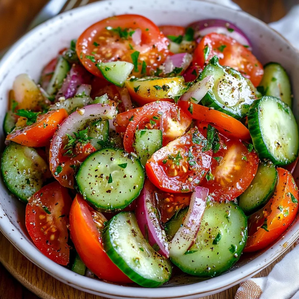 Tomato Cucumber Salad
