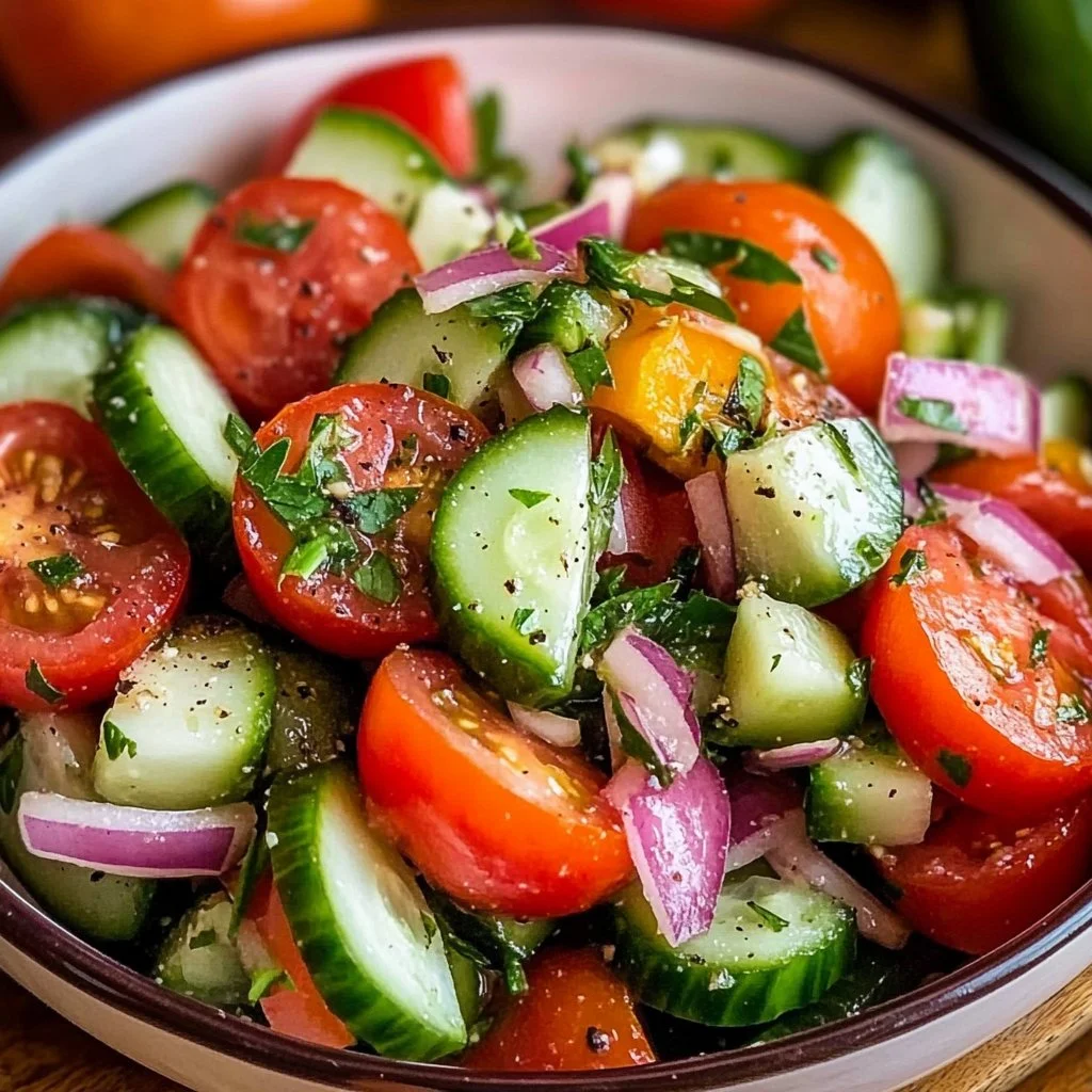Cucumber Tomato Salad