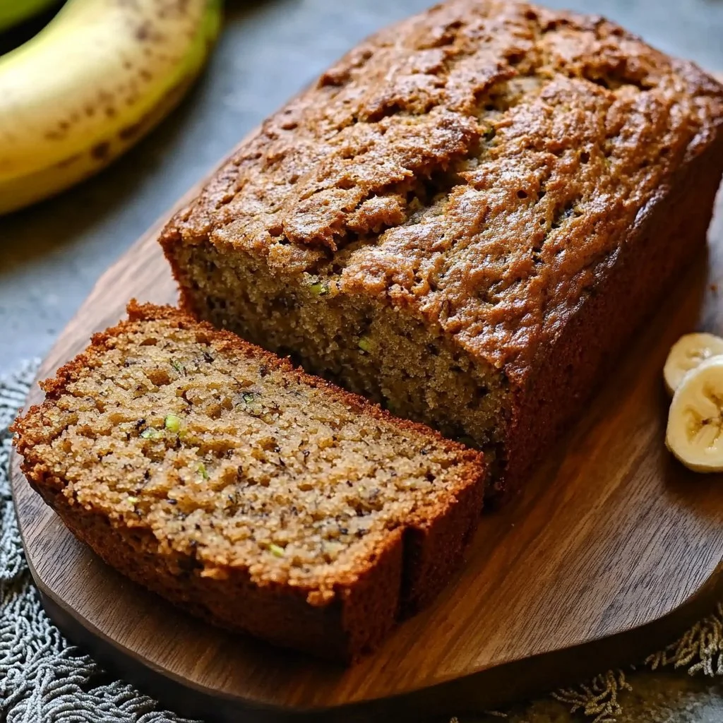 Zucchini Banana Bread