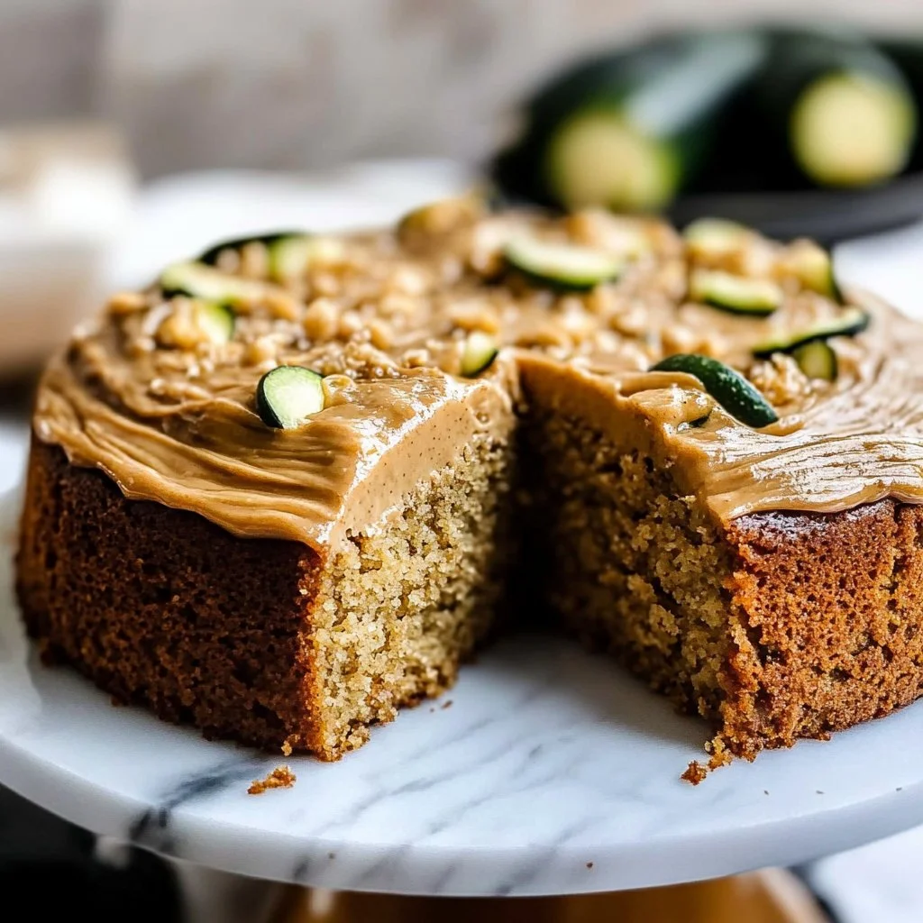 Peanut Butter Zucchini Cake