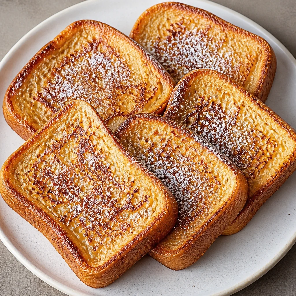 Easy Air Fryer French Toast: Crispy Outside, Custardy Inside