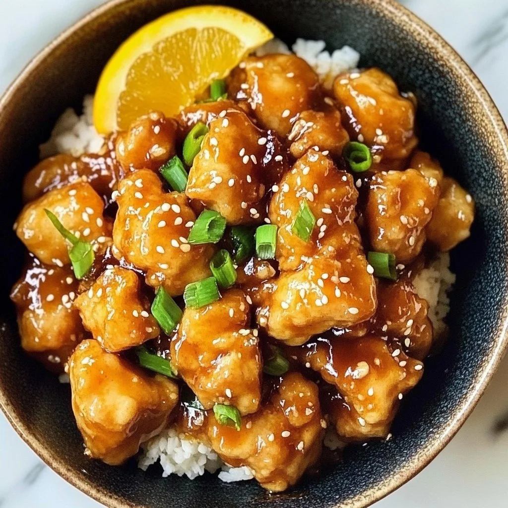 Healthy Orange Chicken
