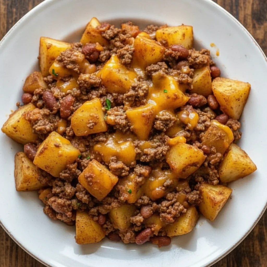 Cowboy Slow Cooker Casserole