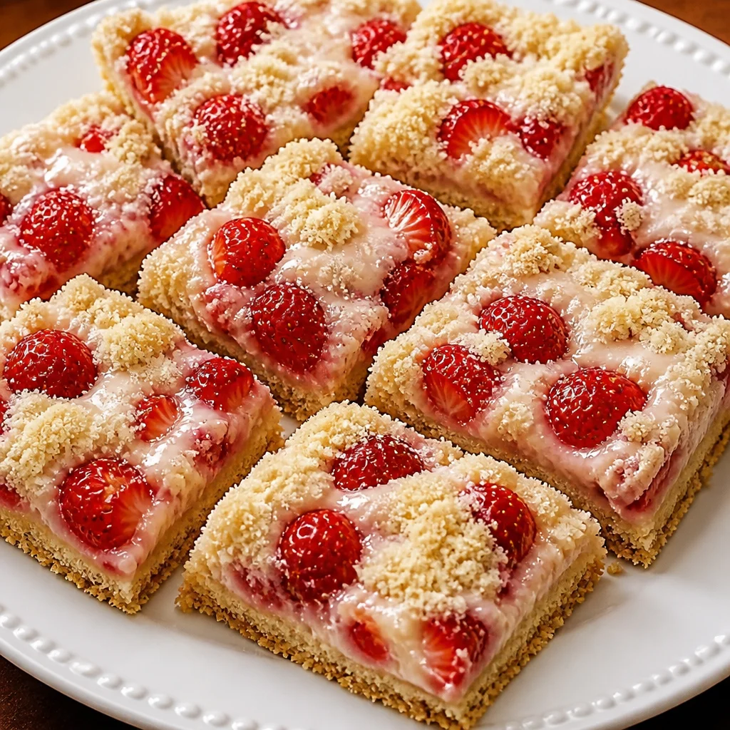 Decadent Strawberry Shortcake Bars That Everyone Will Love