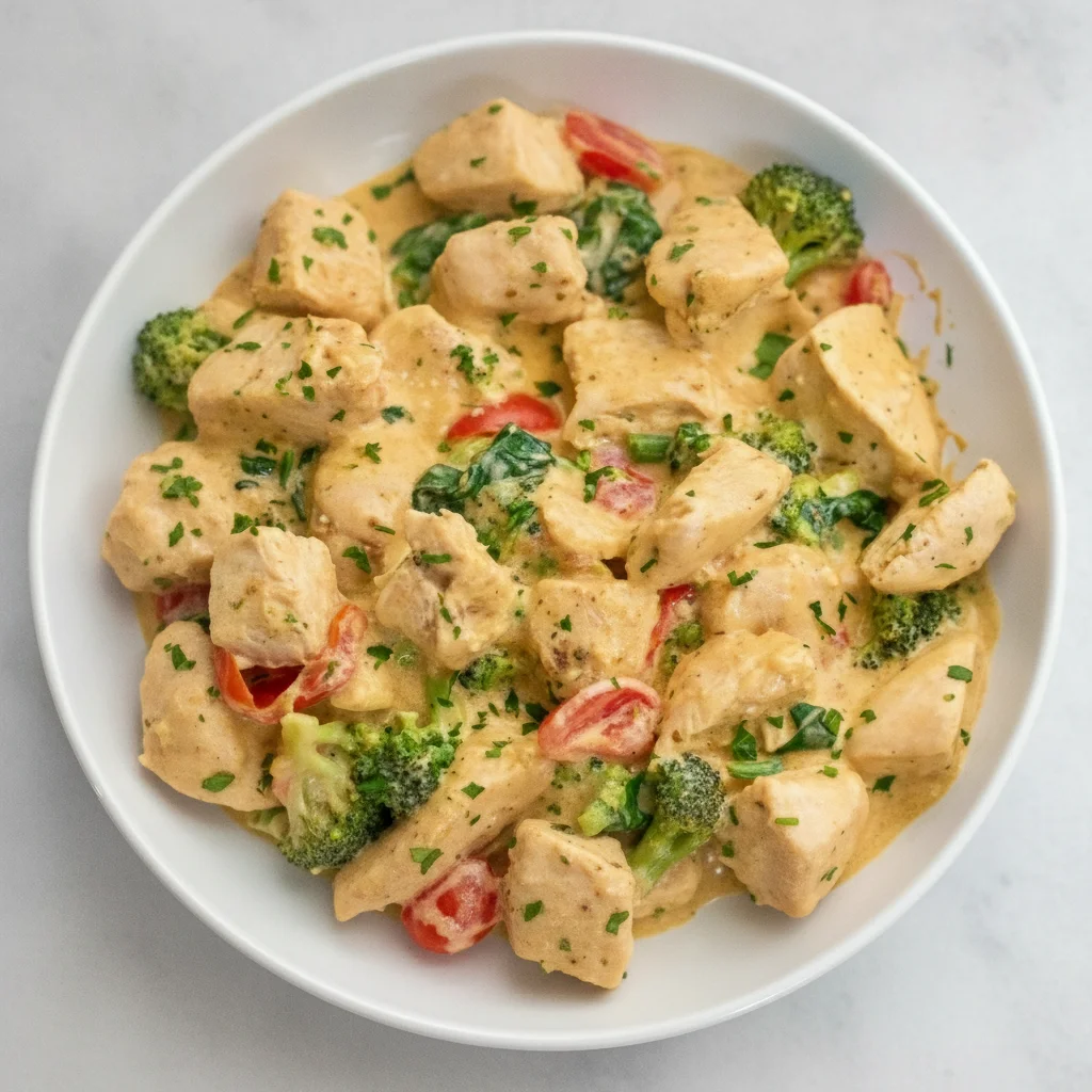 Garlic Chicken with Veggies
