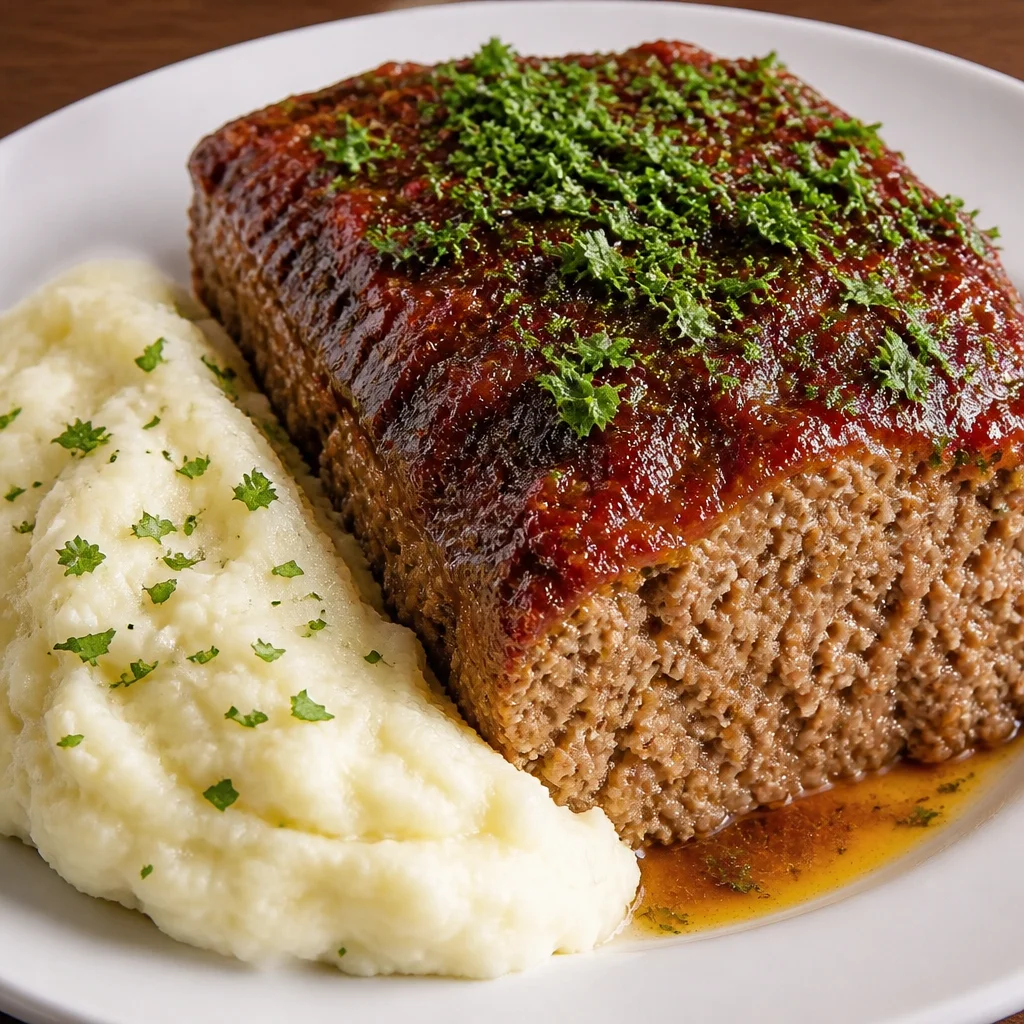 Ultimate Juicy Classic Meatloaf Recipe Easy 5-Step Comfort Dinner