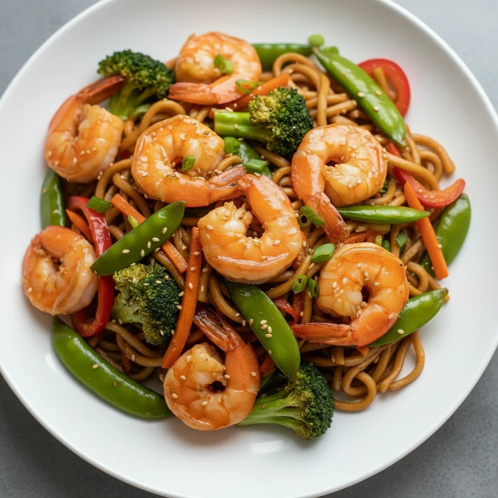 High-Protein One-Pan Shrimp Stir Fry