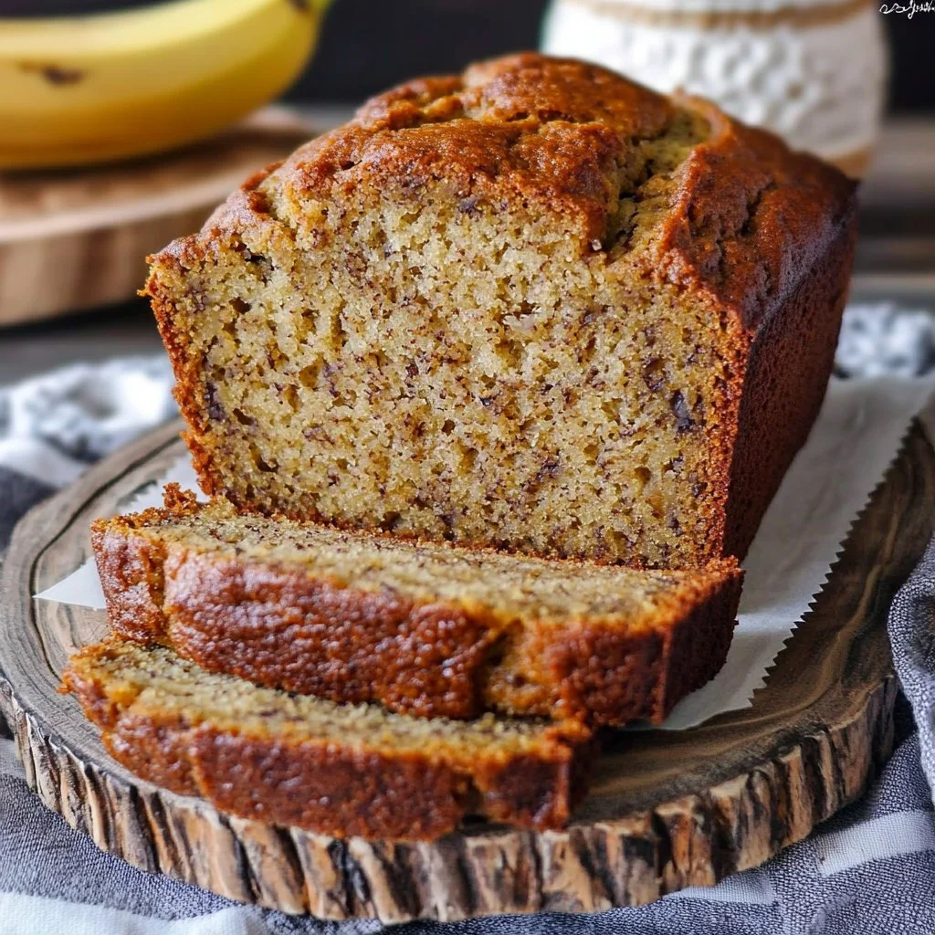 Secret Ingredient SUPER MOIST Banana Bread