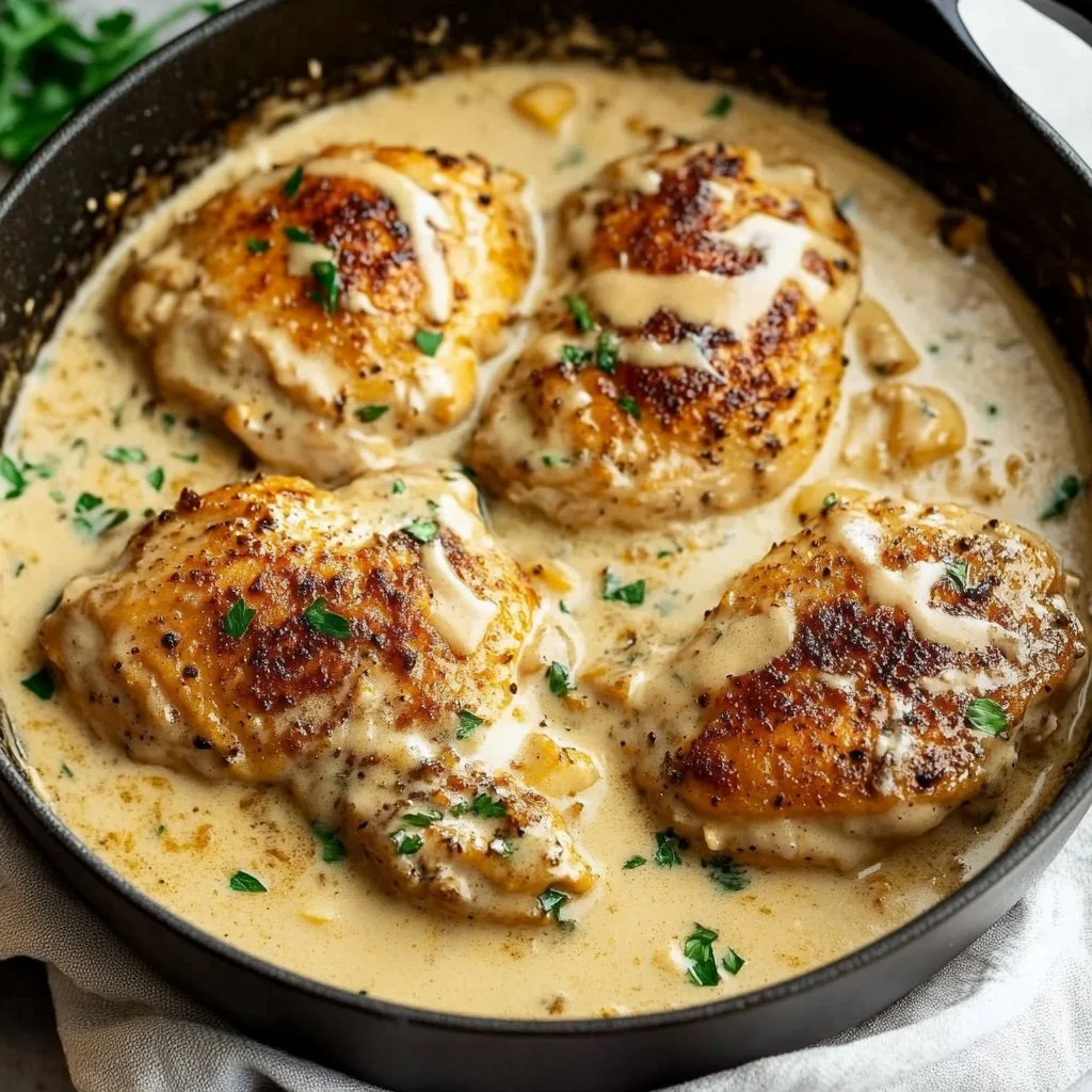 Creamy Garlic Chicken