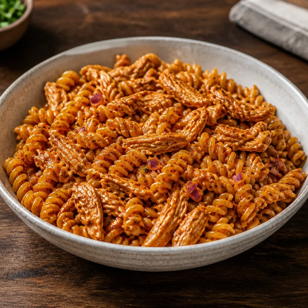 One-Pot Bold BBQ Ranch Chicken Pasta