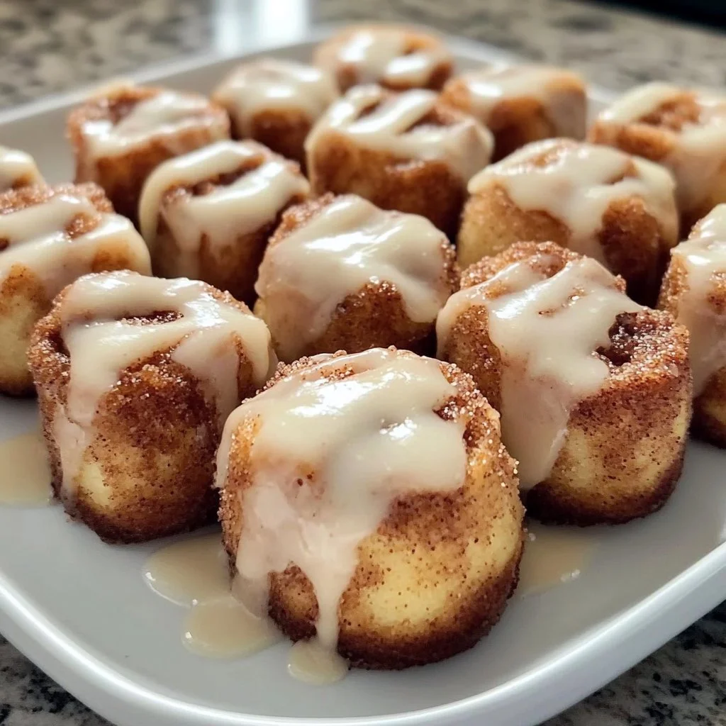 Quick Cinnamon Roll Bites
