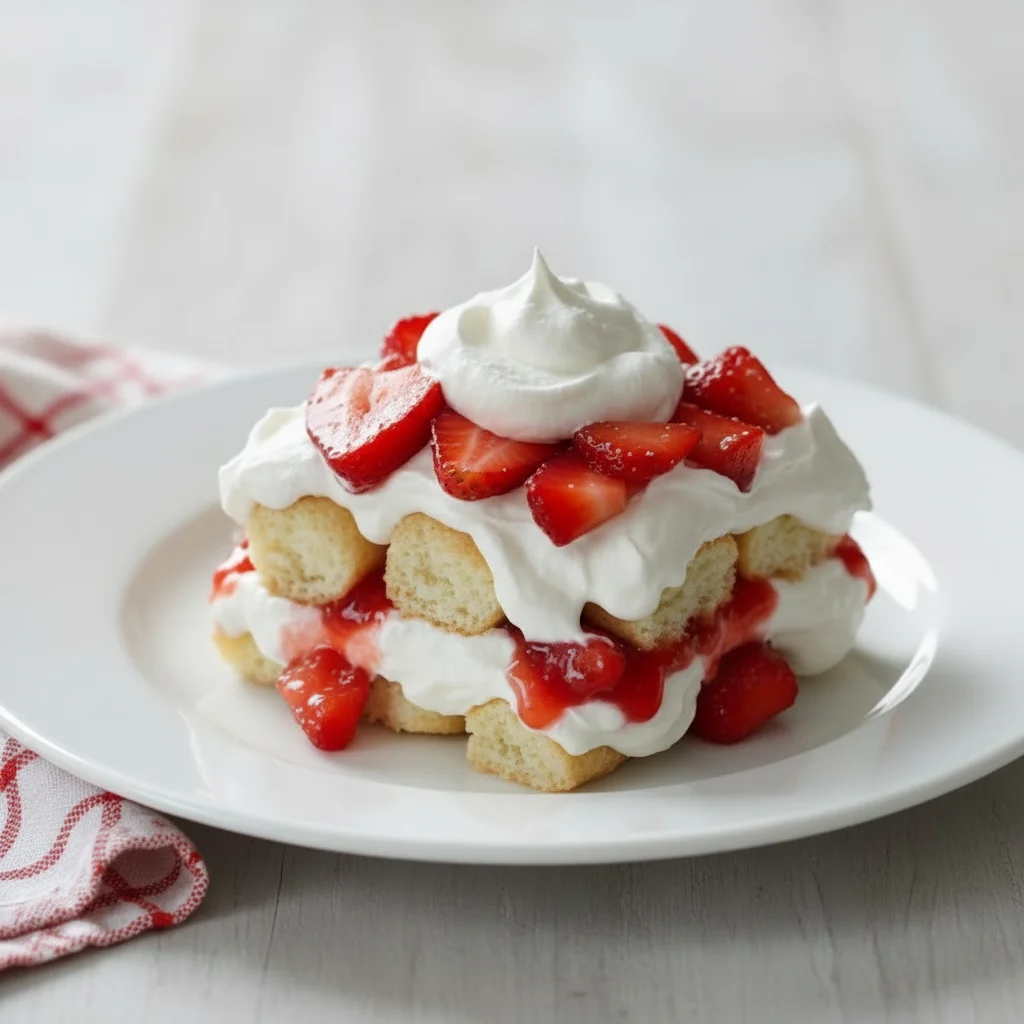 No-Bake Strawberry Shortcake