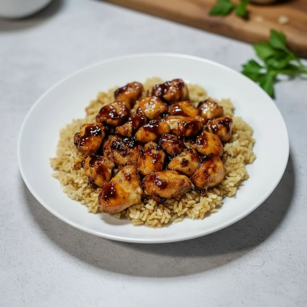 Honey BBQ Chicken and Rice: A Comforting One-Pan Wonder