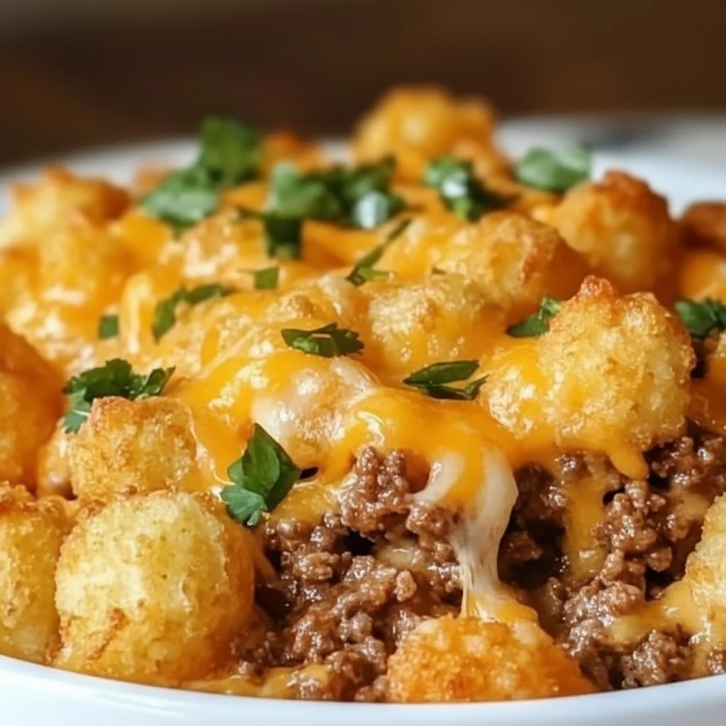 Creamy Tater Tot Casserole