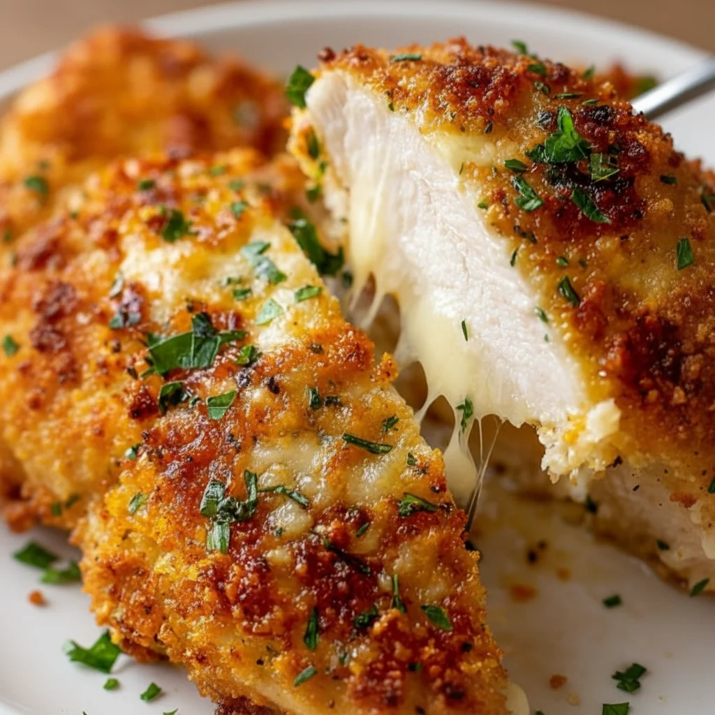 Parmesan-Crusted Copycat Chicken